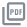 icône Enregistrer le PDF