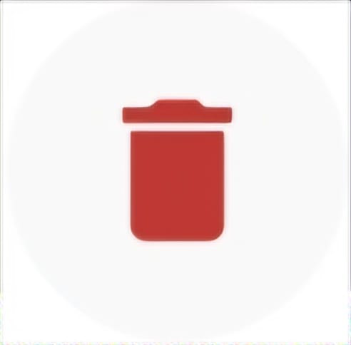 the Delete icon