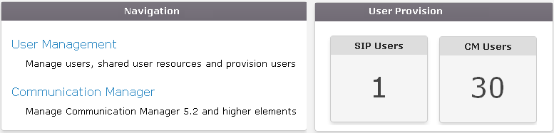 Tenant User Management section