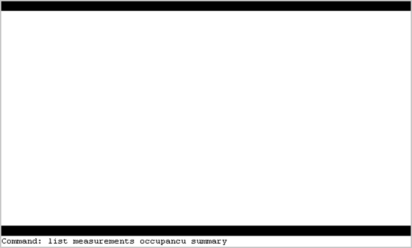 Illustrates the command typed on the command line.