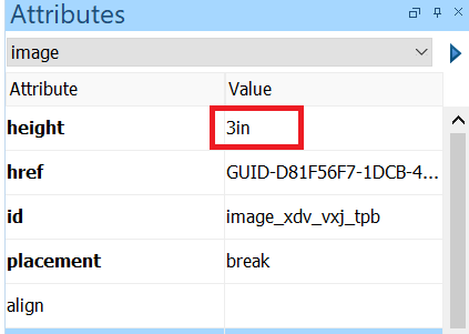 Height of the image set to 3 inches