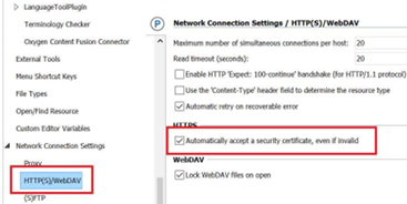 Network Connections Settings