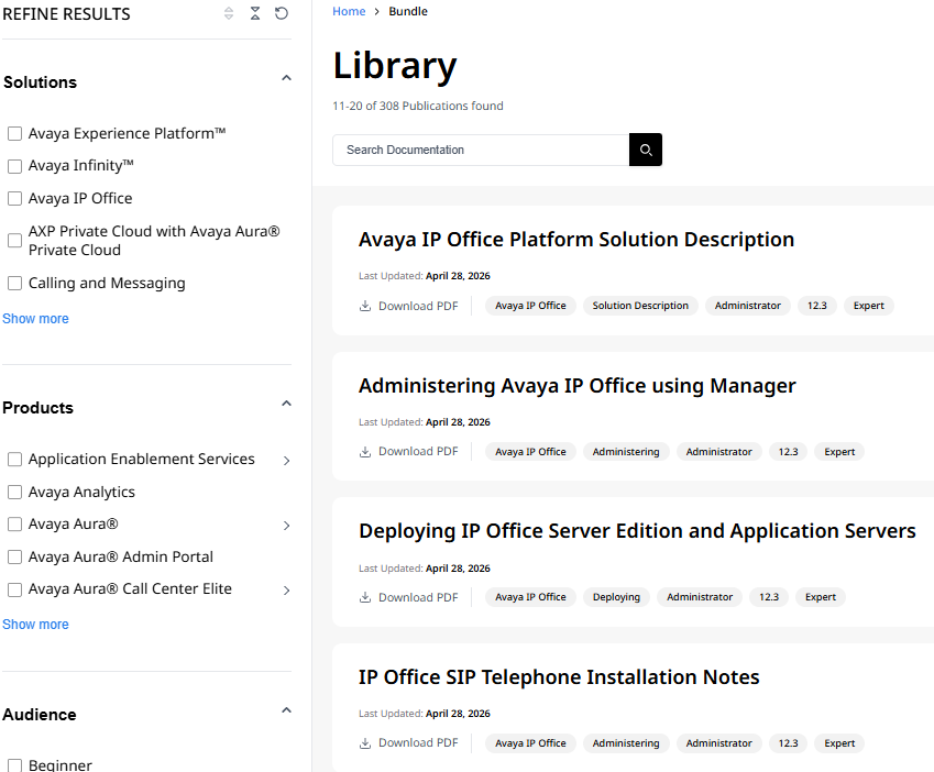 Product documents