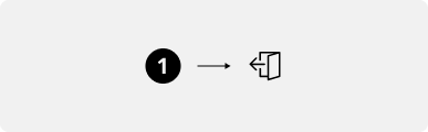 Play primary once and exit graphic
