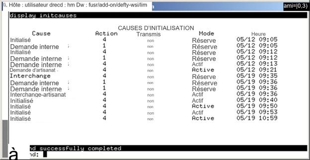 avCmInitCauses - INITIALIZATION CAUSES