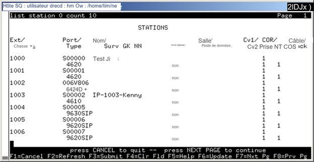 avCmStatusStaionRange - Stations