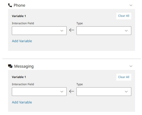 Instellingen voor Telefoon en Messaging