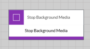 De module Achtergrondmedia stoppen
