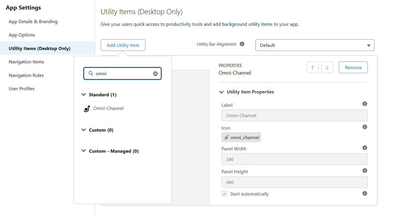 omnichannel utility item