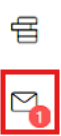 indicator voor ongelezen e-mail
