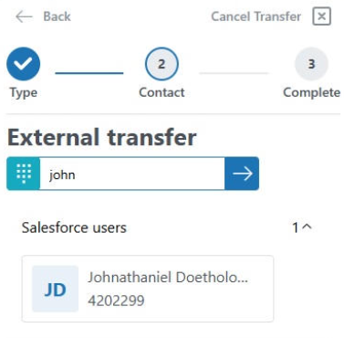 Salesforce Directory gebruiker