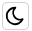 het pictogram Donker maken