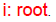 Sample screen capture of what appears when you use the I tag