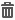 Icon with an delete symbol