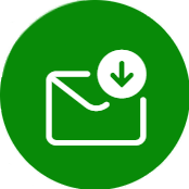 the Accept Email Interaction icon