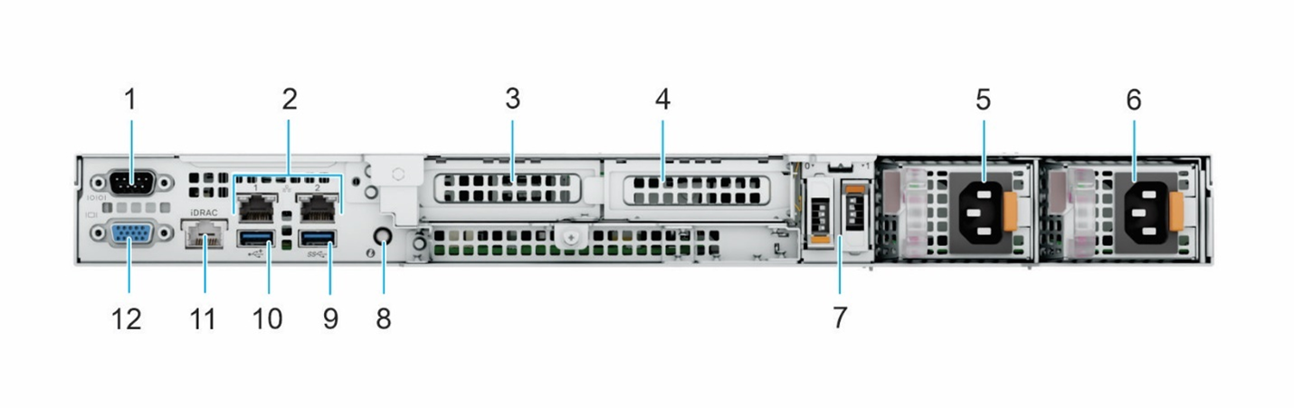 Dell 360 rear view