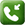 L'icône des appels entrants représente un combiné orienté vers la droite assorti d'une flèche pointant vers le bas, en direction du casque.