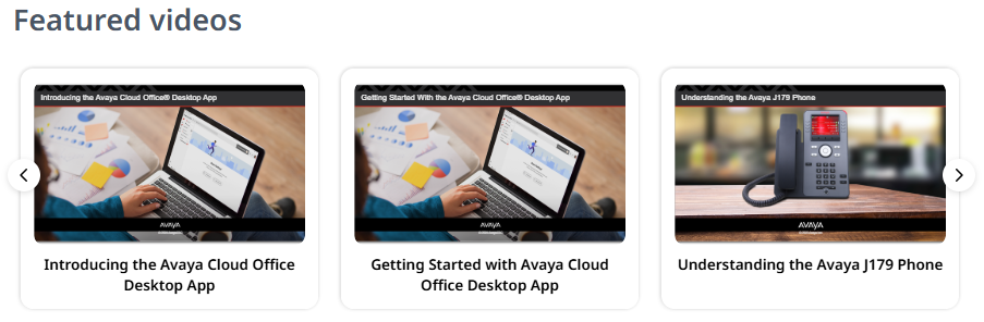 Video del prodotto Avaya